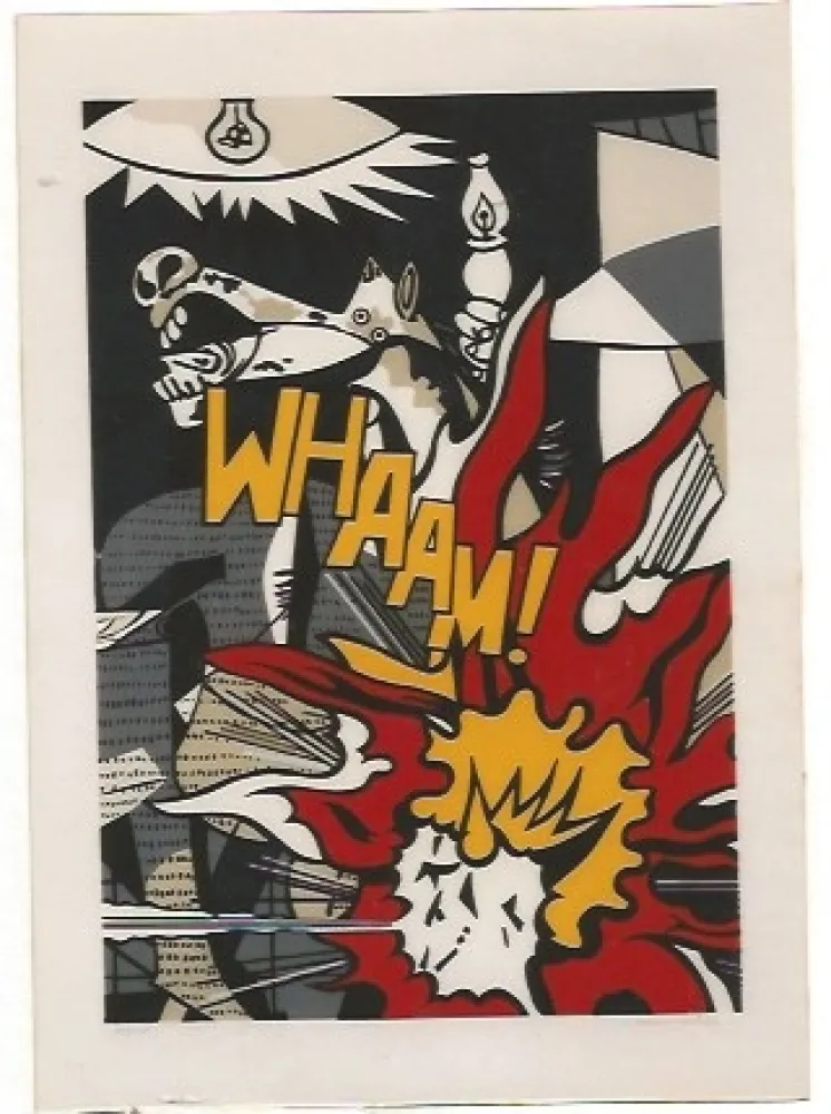 丝网印刷 Equipo Cronica - Guernica