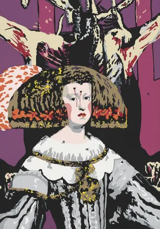 丝网印刷 Equipo Cronica - Mariana y las moscas, from Compositions Series