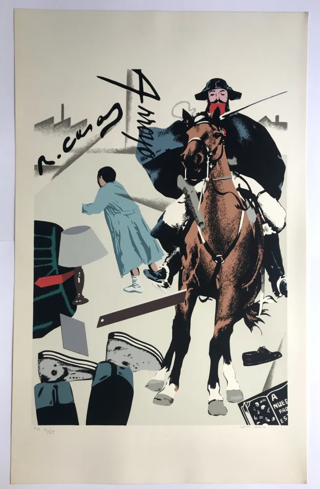 丝网印刷 Equipo Cronica - Ramon Casas Y Eduardo Arroyo como pretexto