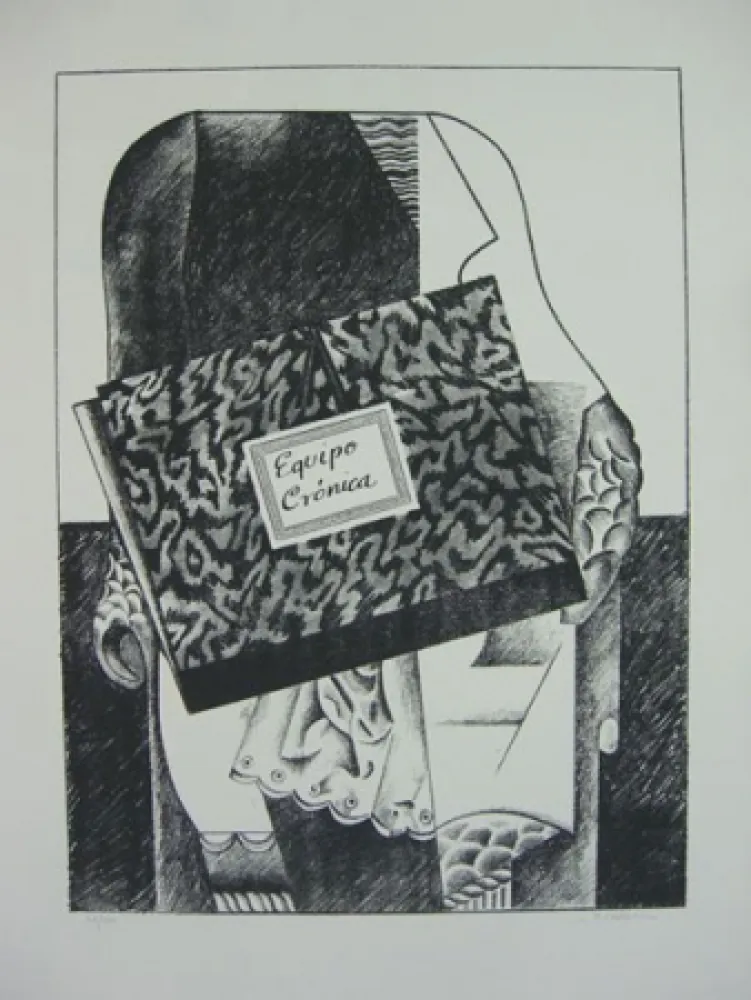 石版画 Equipo Cronica - S/T