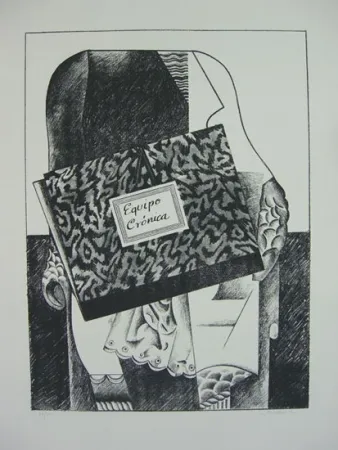 石版画 Equipo Cronica - S/T