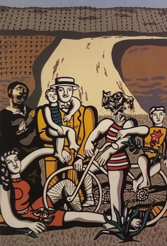 丝网印刷 Equipo Cronica - Un día en el campo (carpeta Conmpositions)