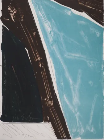 石版画 Erben - Les Jours Tombent (Die Tage fallen)