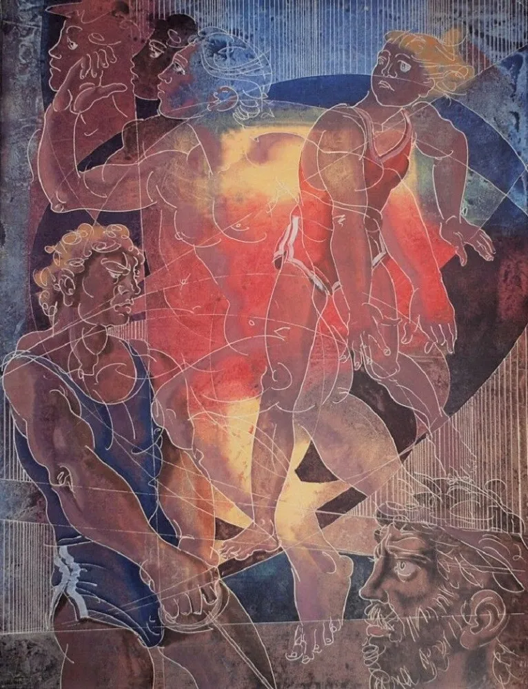 胶版印刷 Erni - Games of the Olympiad