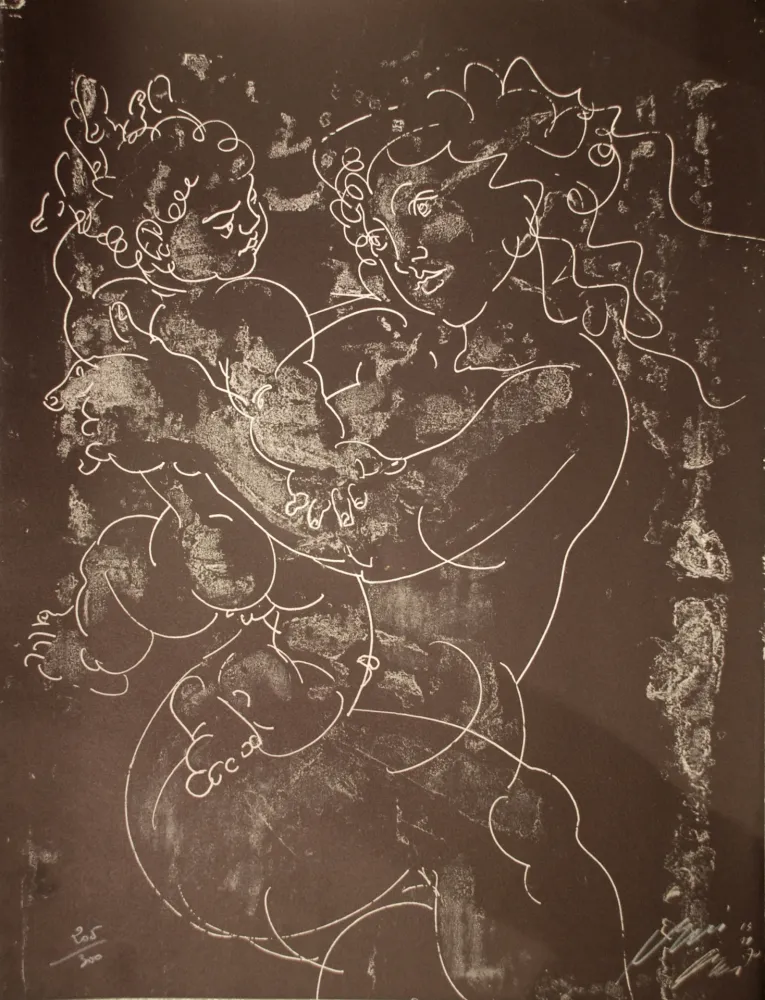 石版画 Erni - Maternity, ca.