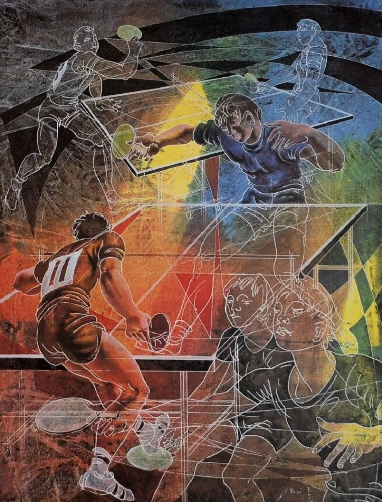 胶版印刷 Erni - Table Tennis