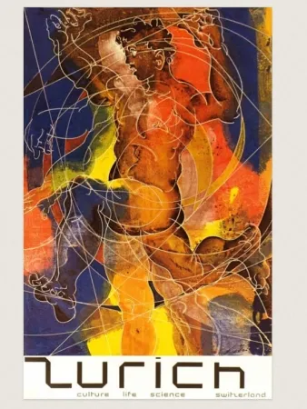 胶版印刷 Erni - ZURICH CULTURE LIFE SCIENCE