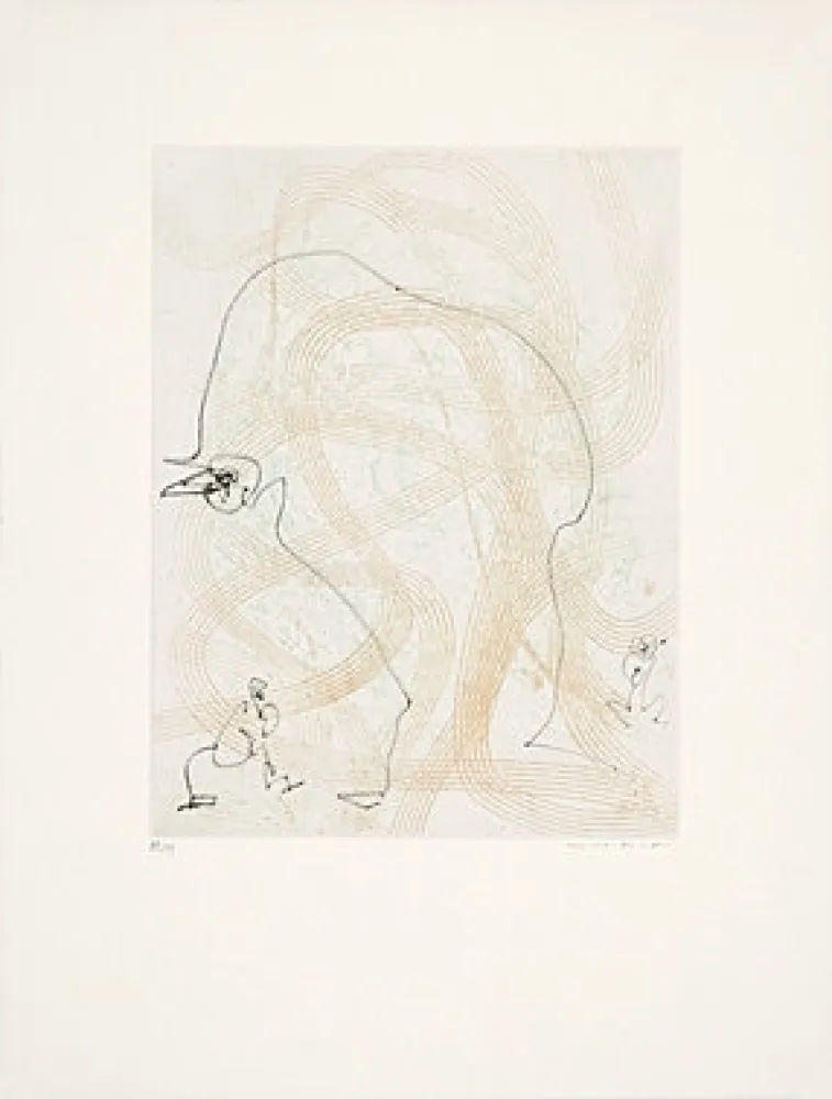 蚀刻版画 Ernst - 