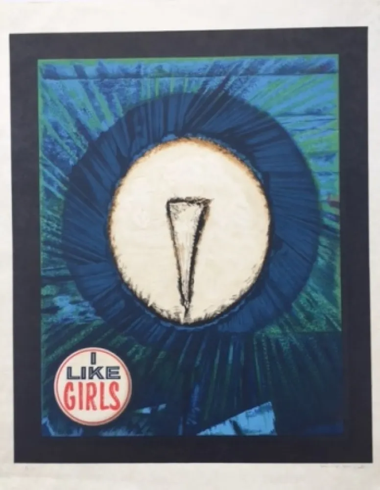 石版画 Ernst - Coeur Simple