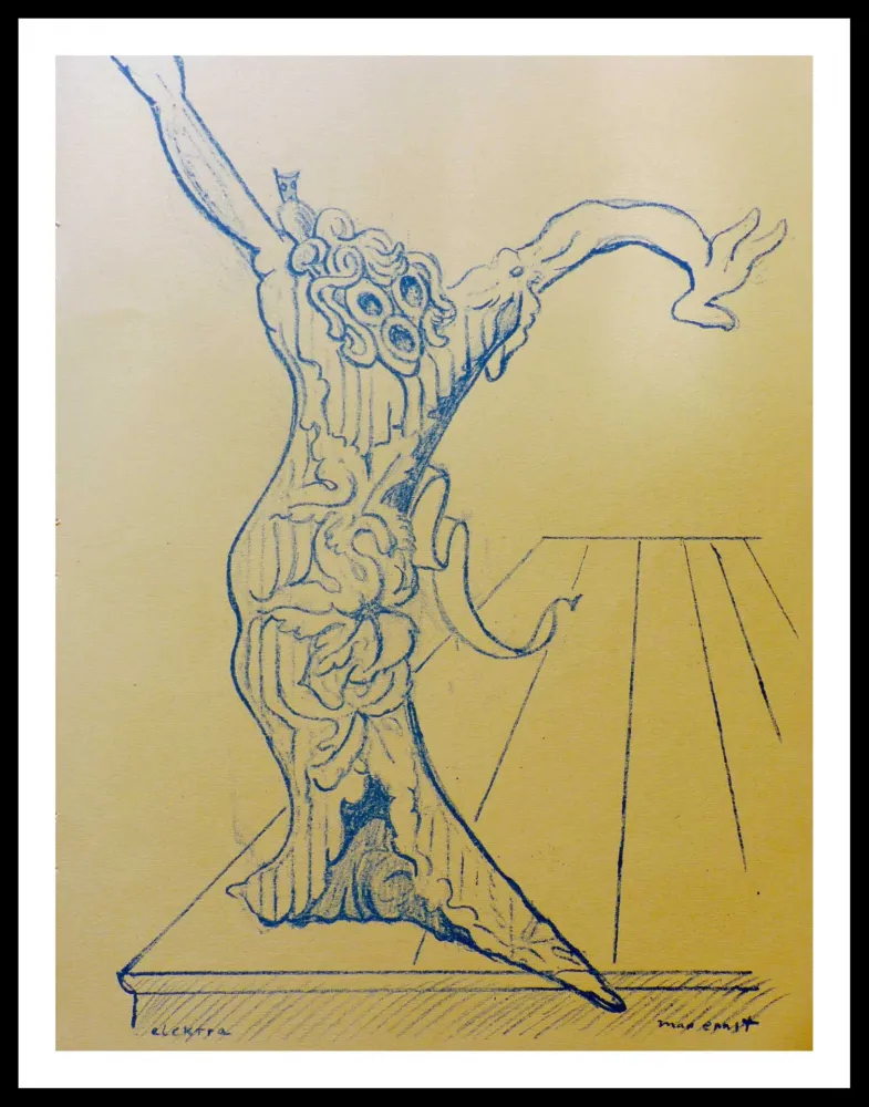 石版画 Ernst - ELECKTRA