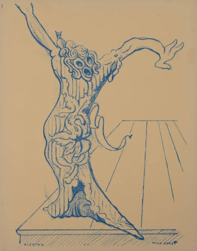石版画 Ernst - Electra, 1939 (first edition)