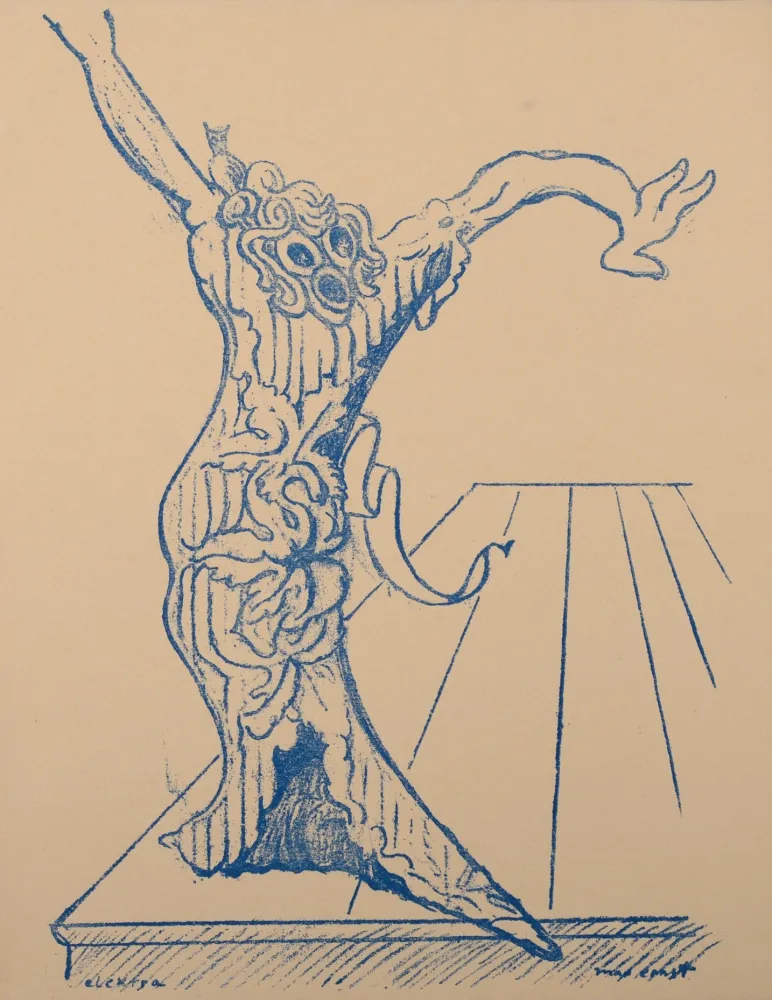 石版画 Ernst - Electra, 1959
