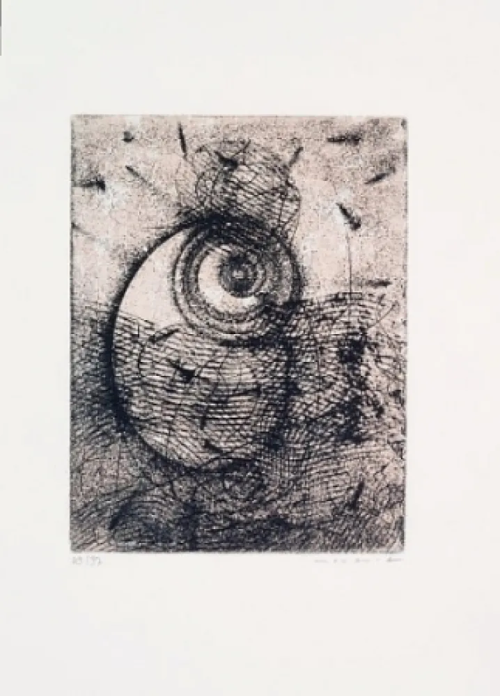 蚀刻飞尘法 Ernst - Hommage à Rimbaud 