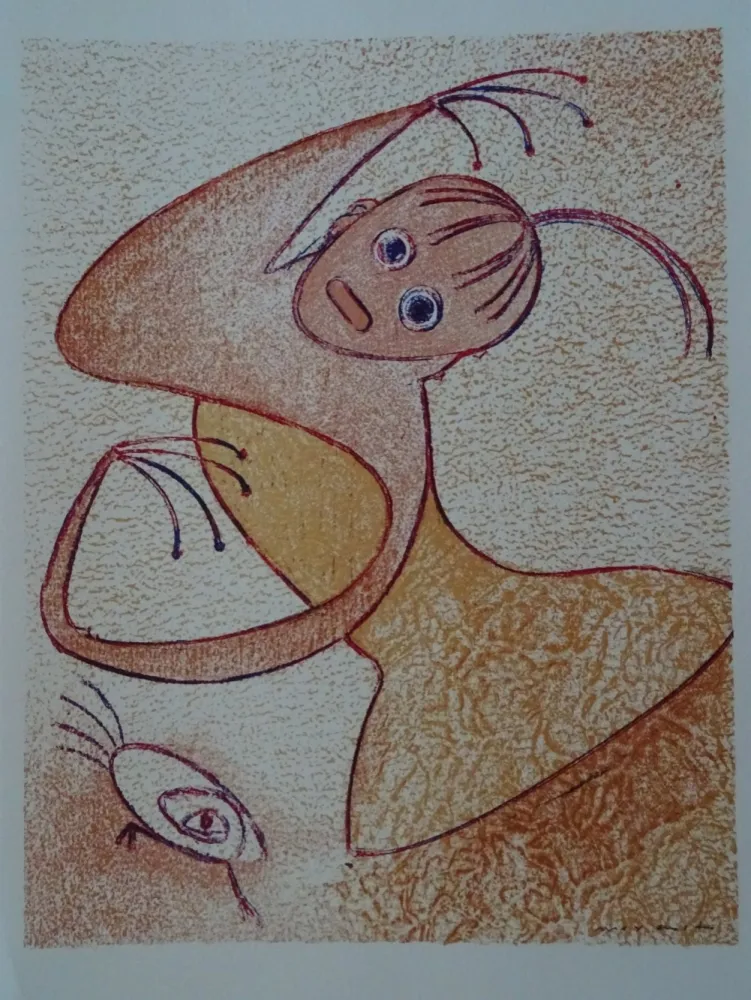 石版画 Ernst - Hommage a San Lazarro