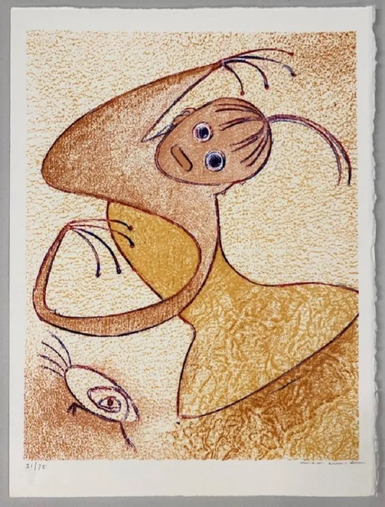 石版画 Ernst - Hommage à San Lazzaro