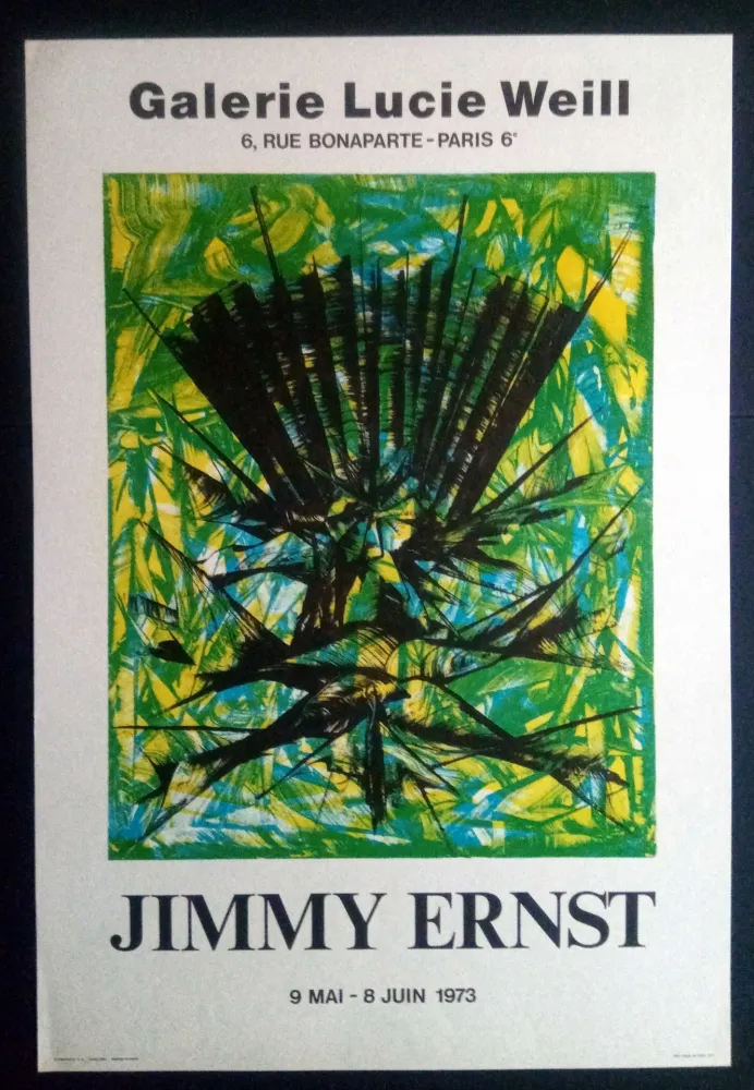 海报 Ernst - Jimmy Ernst Galerie Lucie Weill
