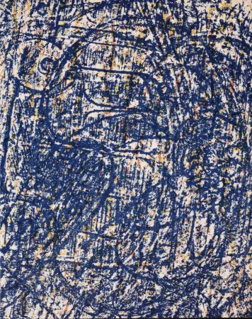 石版画 Ernst - ​​​​​​​La forêt bleue, 1962