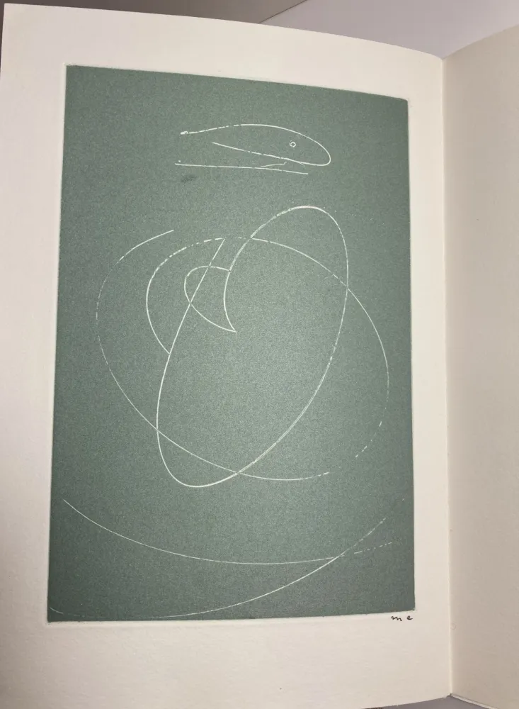 蚀刻版画 Ernst -  Le Musée de l'Homme, suivi de la Pêche au soleil Levant. 