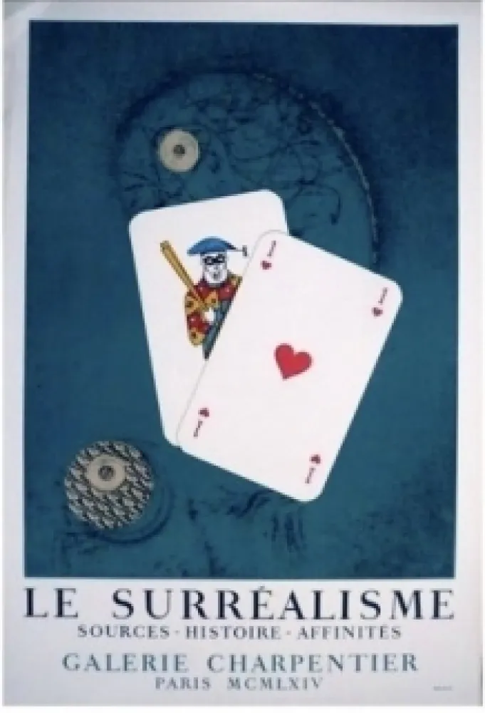 石版画 Ernst - Le surrealisme