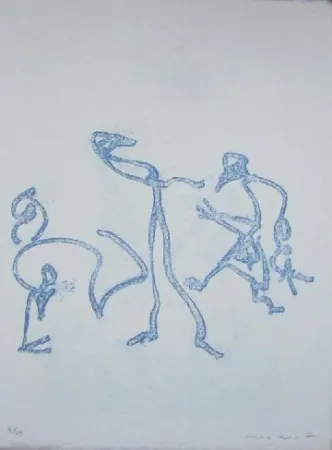 石版画 Ernst - Lewis Caroll's Wunderhorn 