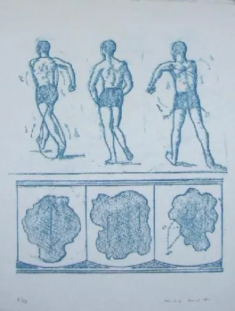 石版画 Ernst - Lewis Carroll's Wunderhorn 13