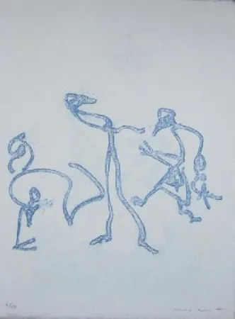 石版画 Ernst - Lewis Carroll's Wunderhorn 2