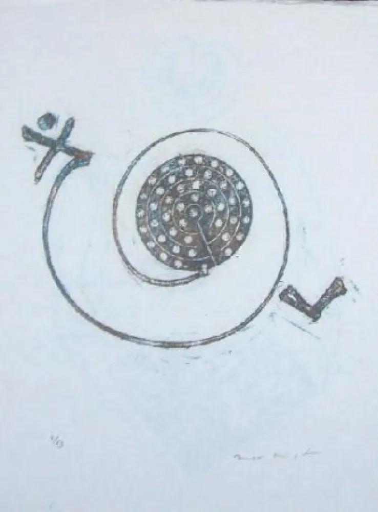 石版画 Ernst - Lewis Carroll's Wunderhorn 30