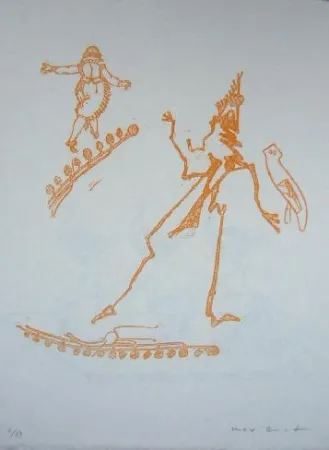 石版画 Ernst - Lewis Carroll's Wunderland 15