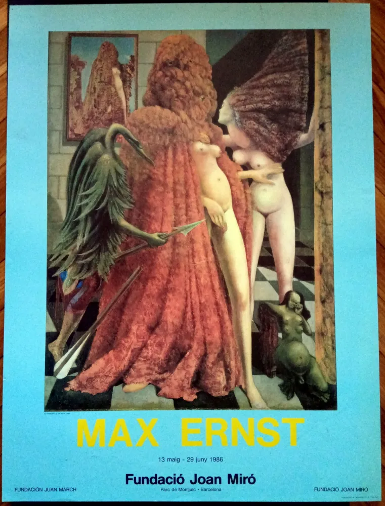 海报 Ernst - Max Ernst Fundació Miró 1986