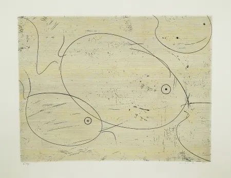 蚀刻版画 Ernst - Poissons