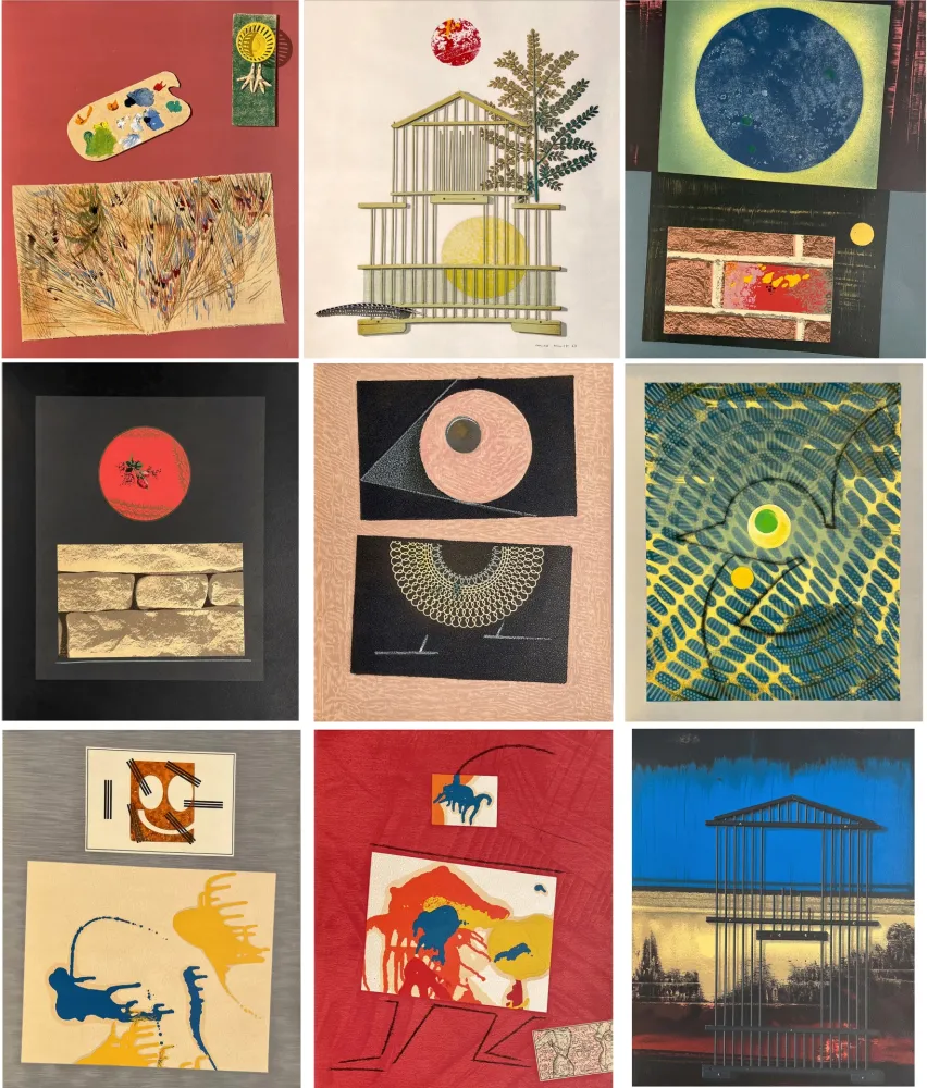 插图书 Ernst - René Char. DENT PROMPTE. Avec 11 lithographies originales (1969)