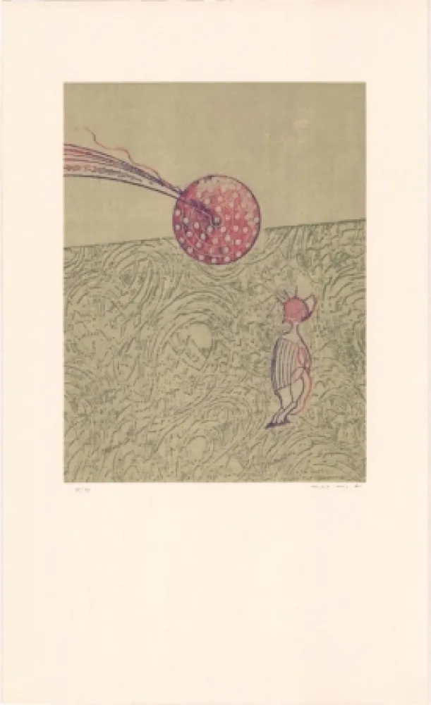 石版画 Ernst - Sans titre