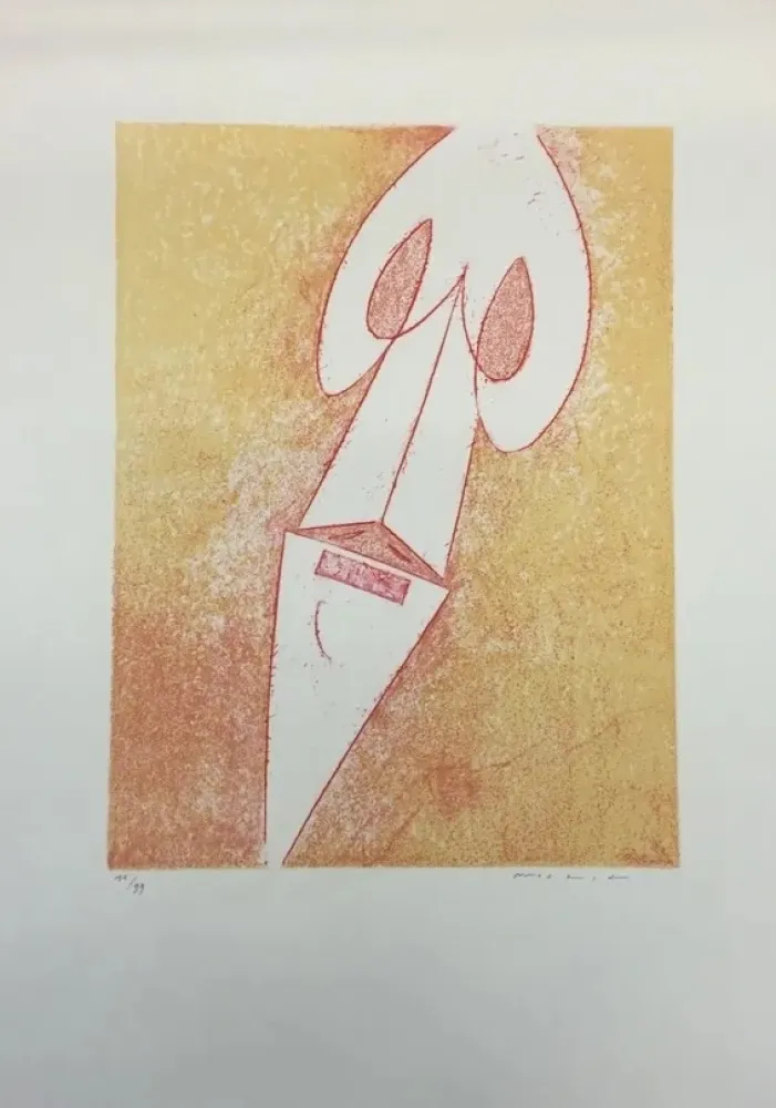 石版画 Ernst - Sin titulo