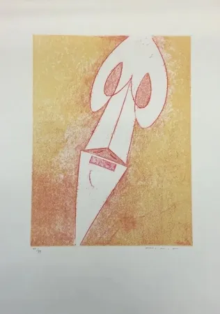 石版画 Ernst - Sin titulo