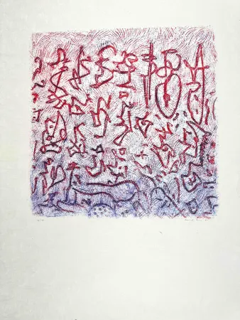 石版画 Ernst -  Surprises du Hasard 