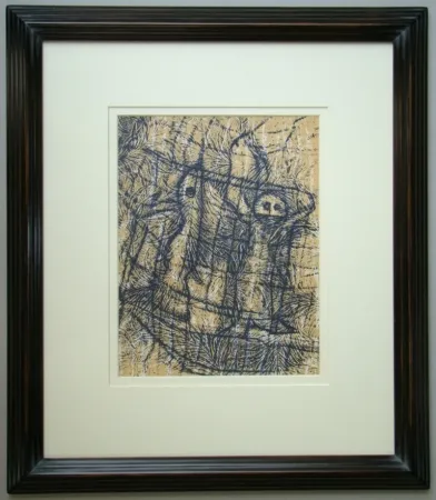 石版画 Ernst - Un chant d'amour