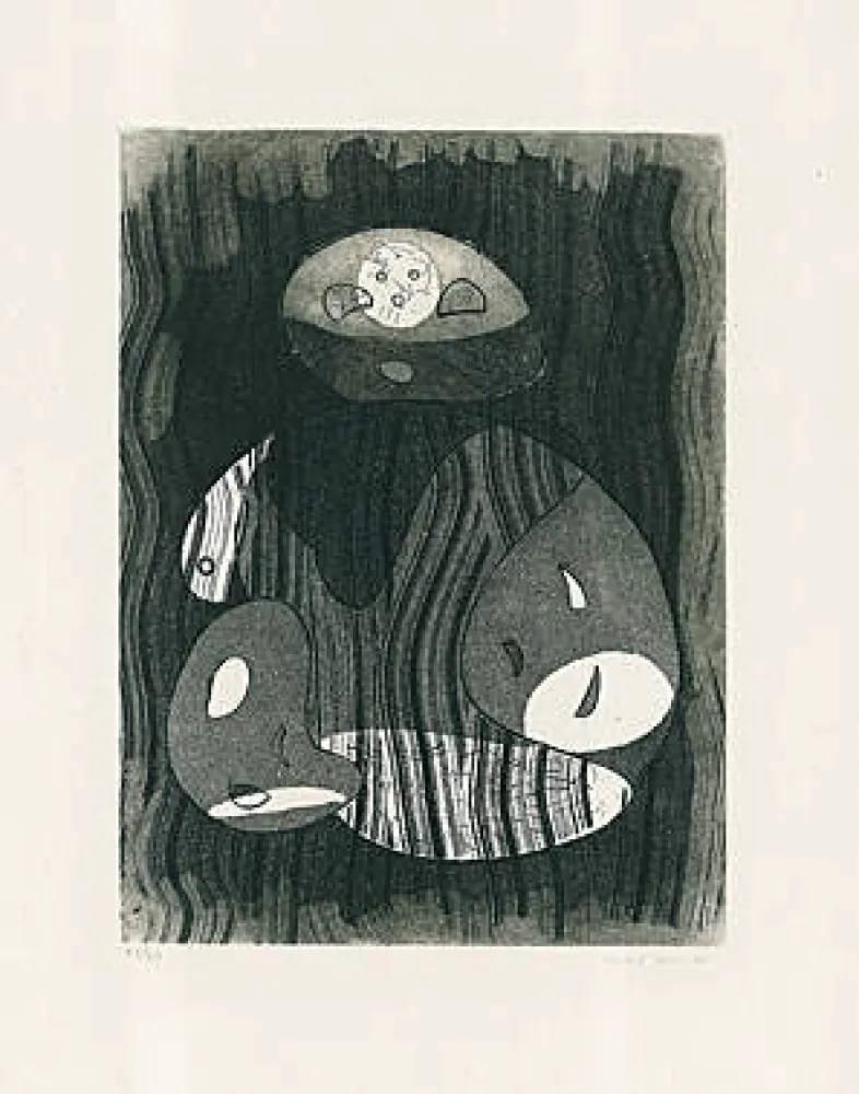 飞尘腐蚀法 Ernst - Untitled - 