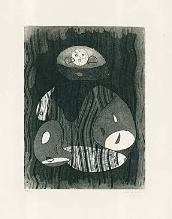 飞尘腐蚀法 Ernst - Untitled - 