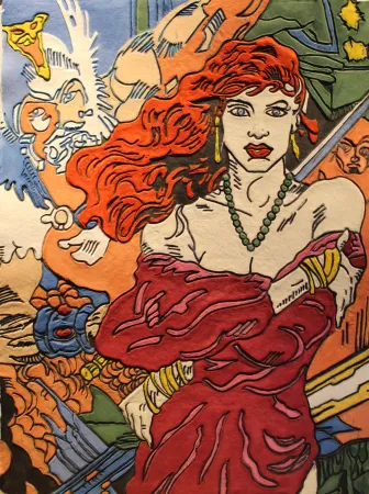 版画 Erro - AMAZONE