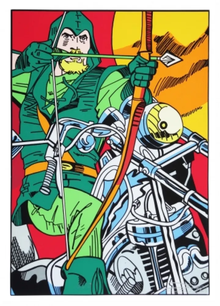 石版画 Erro - Archer