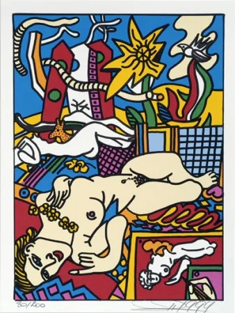 丝网印刷 Erro - From the series 