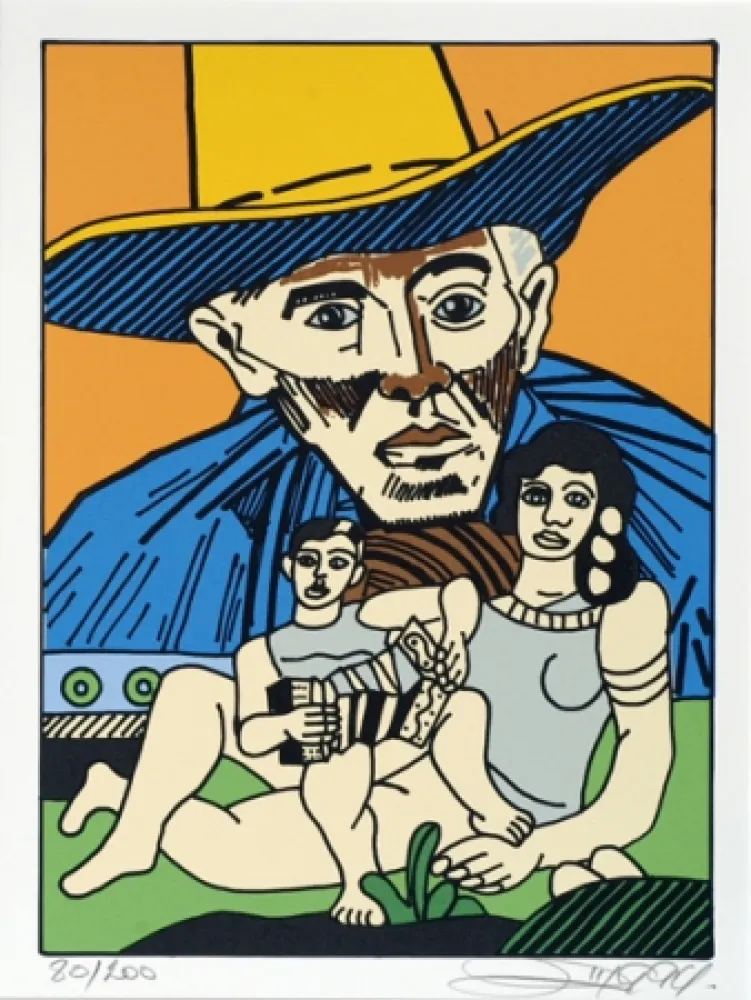 丝网印刷 Erro - From the series 