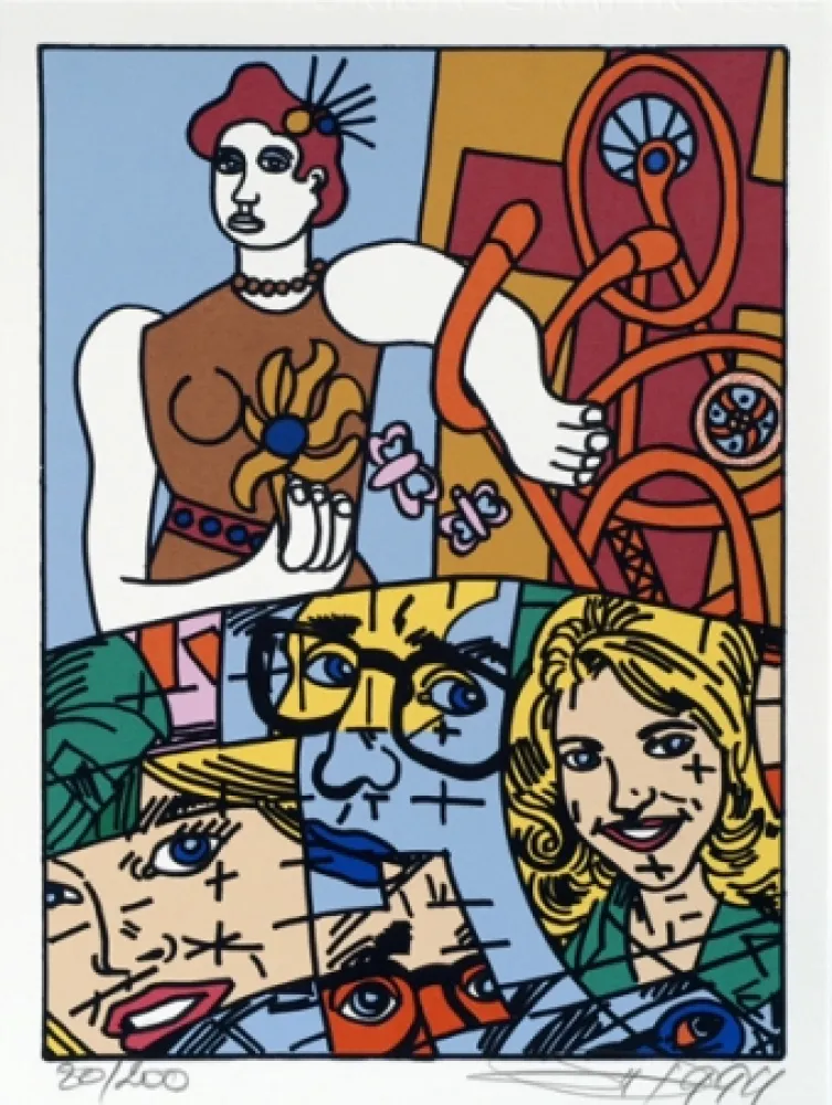 丝网印刷 Erro - From the series 