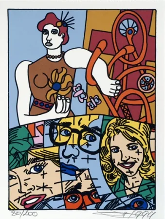 丝网印刷 Erro - From the series 