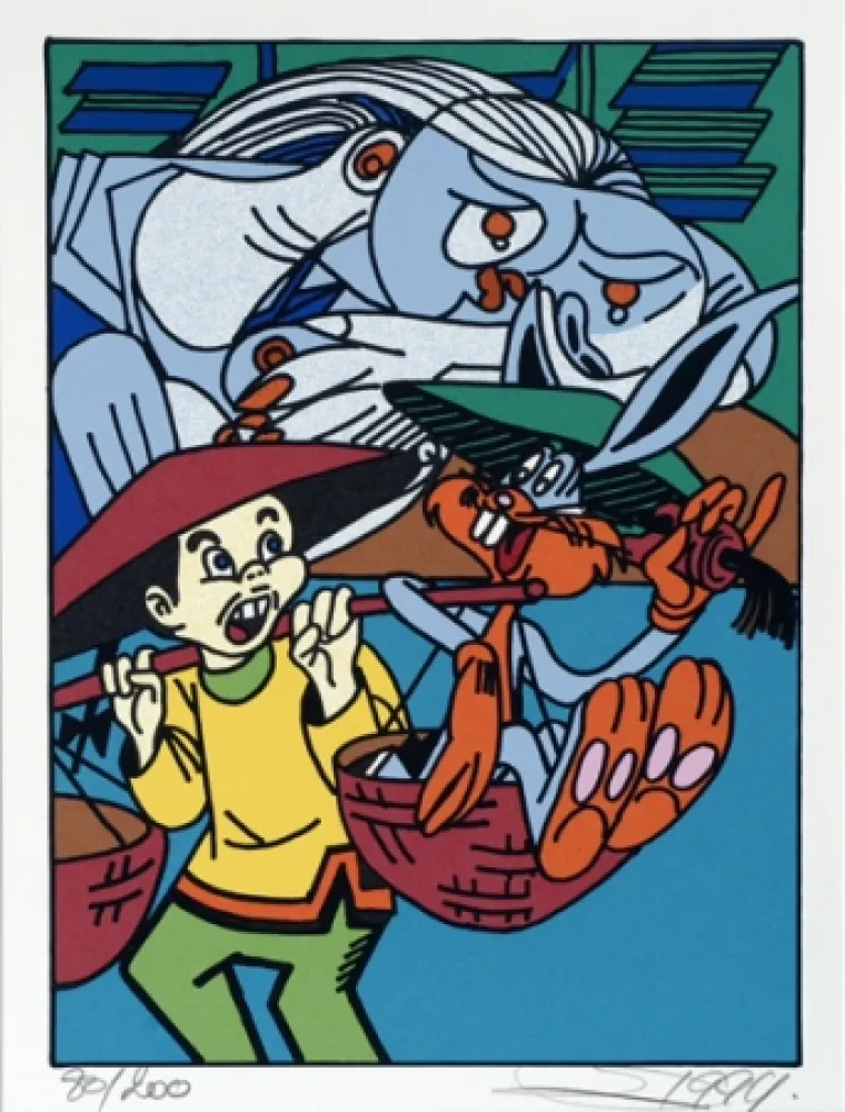 丝网印刷 Erro - From the series 