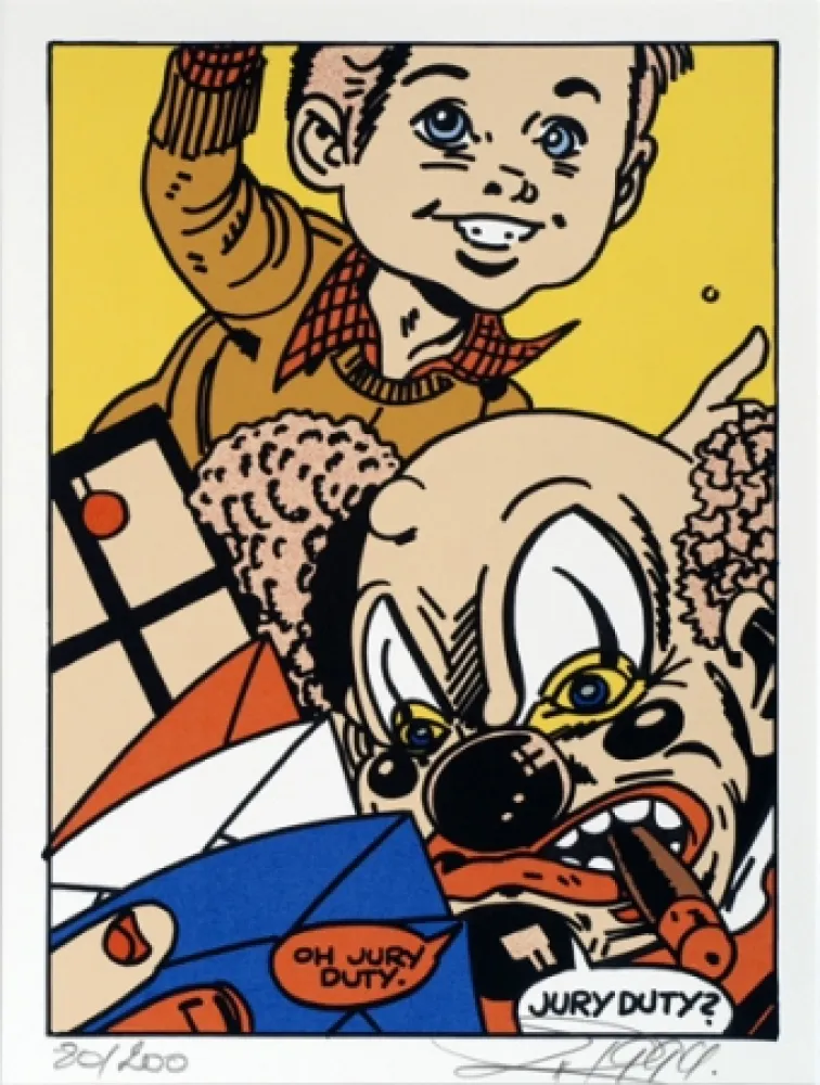 丝网印刷 Erro - From the series 