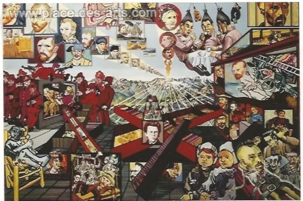 无技术 Erro - Hommage a Van Gogh I