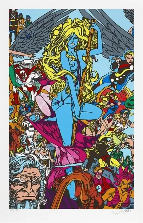 丝网印刷 Erro - La femme fatale I