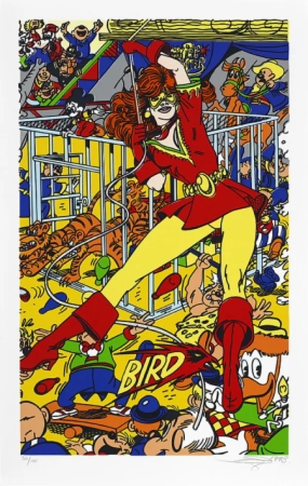 丝网印刷 Erro - La femme fatale III