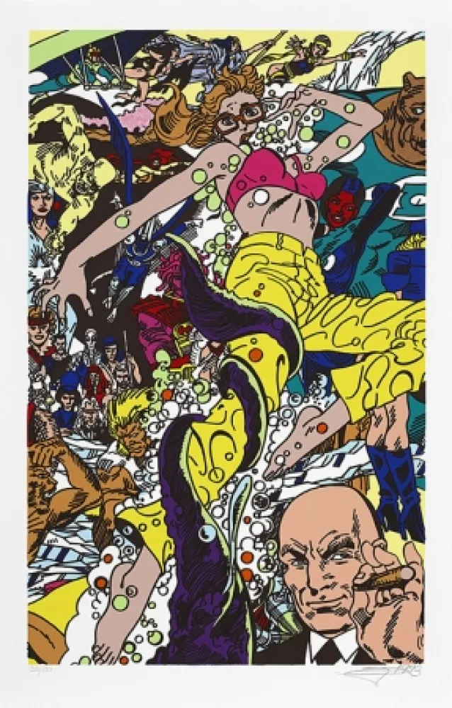 丝网印刷 Erro - La femme fatale IV